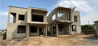 Uncompleted buildings